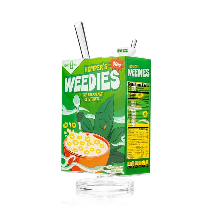 Hemper Weedies Cereal Box XL Glass Bong
