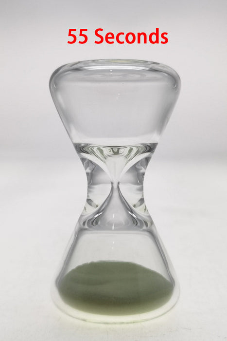 TAG - 3.5" Hour Glass with Glow in the Dark Sand