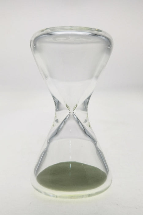 TAG - 3.5" Hour Glass with Glow in the Dark Sand