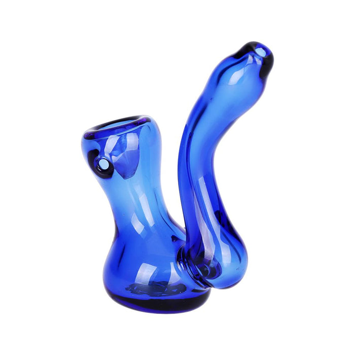 5CT BUNDLE - SeshGear Sherlock Jr. Mini Glass Hand Pipe - 2.5" / Assorted Colors