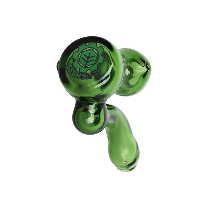 5CT BUNDLE - SeshGear Sherlock Jr. Mini Glass Hand Pipe - 2.5" / Assorted Colors