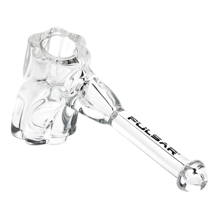 Pulsar Elegant Glass Hand Pipe with Built-In Honeycomb Screen - 5.2"
