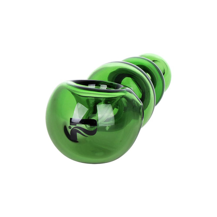 4CT BUNDLE - Pulsar Spherical Spoon Pipe - 4" / Blue, Green, Pink, Smoke