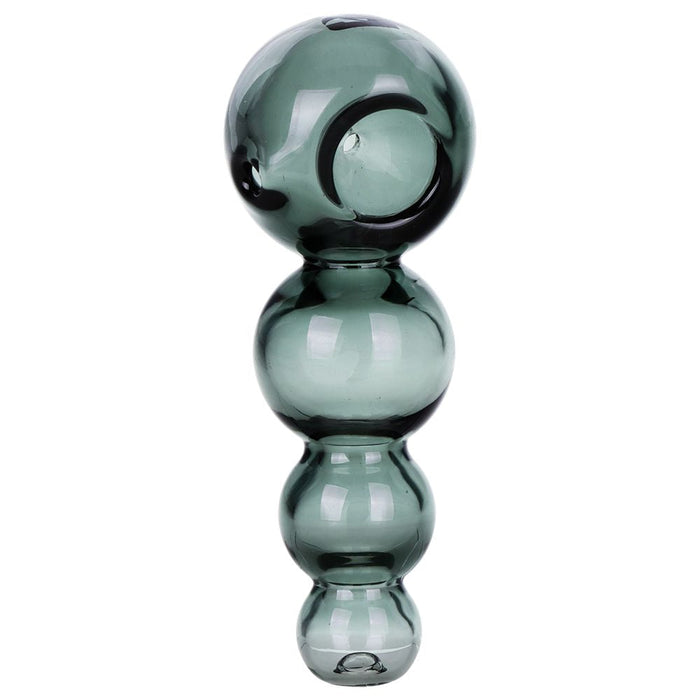 4CT BUNDLE - Pulsar Spherical Spoon Pipe - 4" / Blue, Green, Pink, Smoke