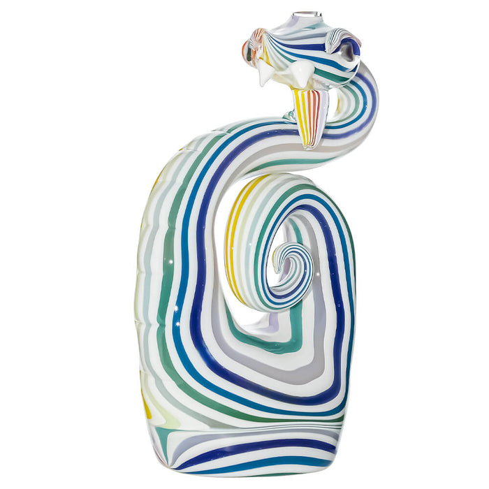 Calibear Heady Wigwag Snake Dab Rig W / Opal Eyes