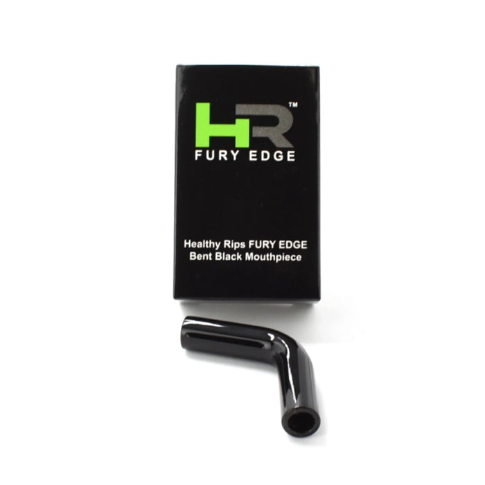 Healthy Rips Fury Edge & Rogue Glass Mouthpiece Black