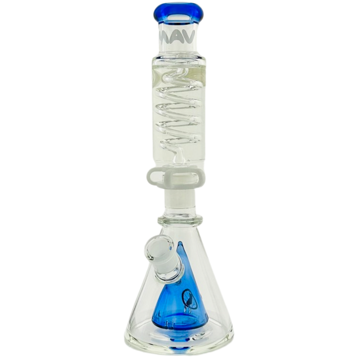 Mini Blue Slitted Pyramid Beaker Freezable Coil System