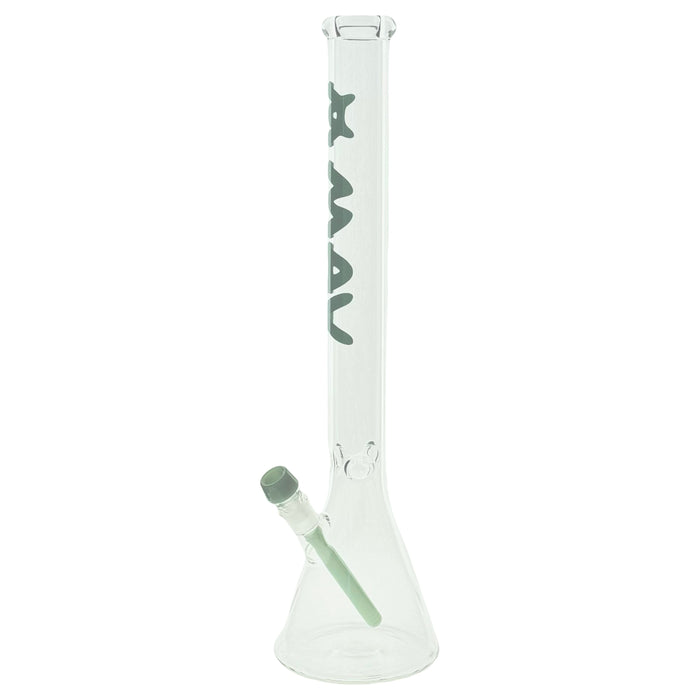 21" tall 50 by 5mm Beaker Bong Tall Neck Sea Foam Type