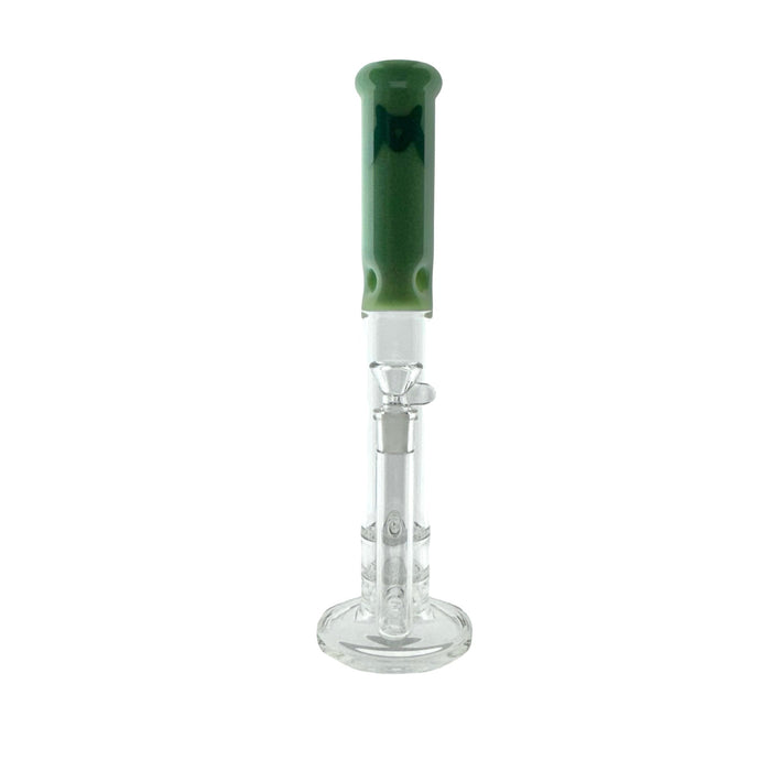 16" Double Honey Straight Tube bong