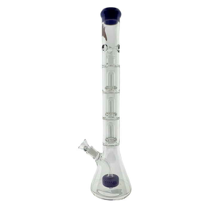 Inverted slitted puck to Triple Slitted UFO Beaker bong