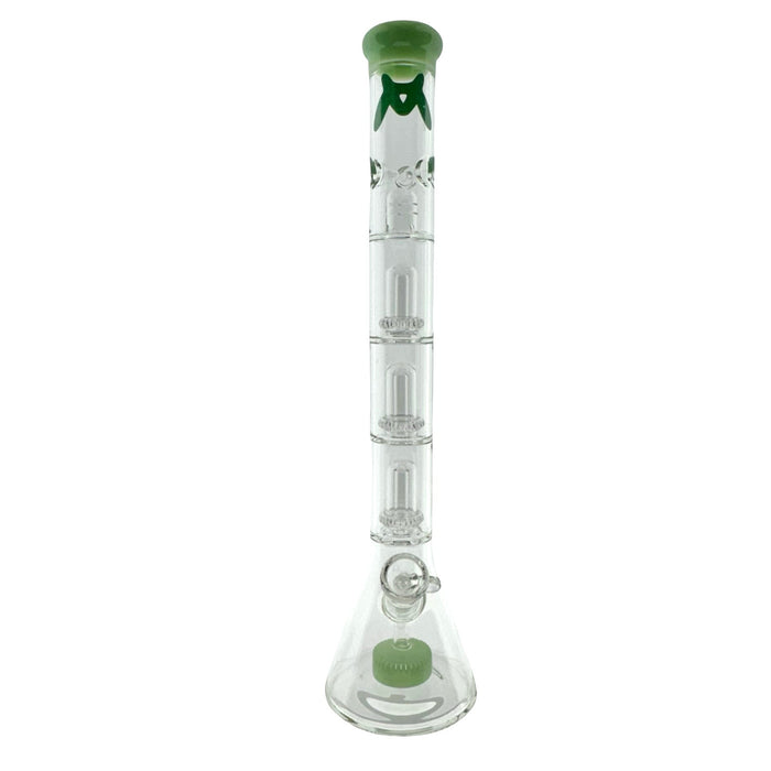 Inverted slitted puck to Triple Slitted UFO Beaker bong