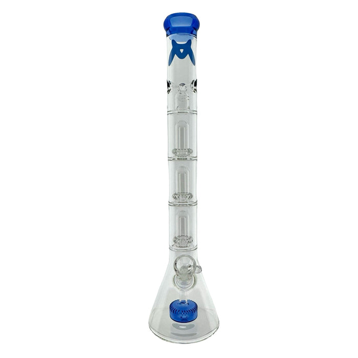 Inverted slitted puck to Triple Slitted UFO Beaker bong
