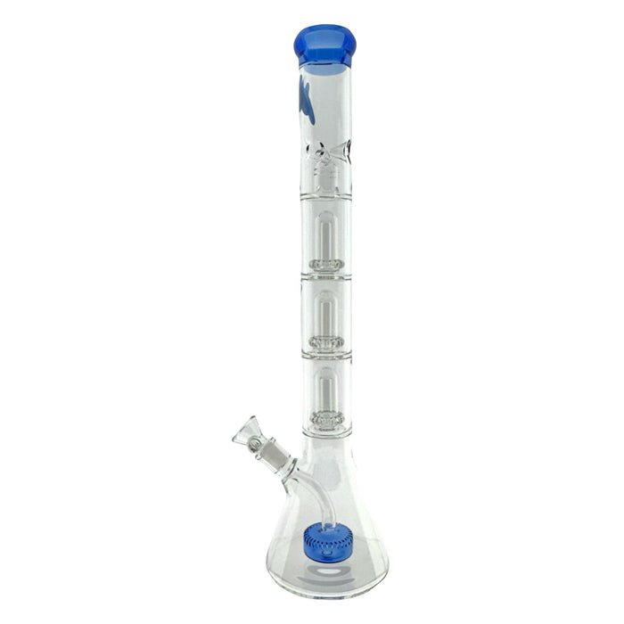 Inverted slitted puck to Triple Slitted UFO Beaker bong
