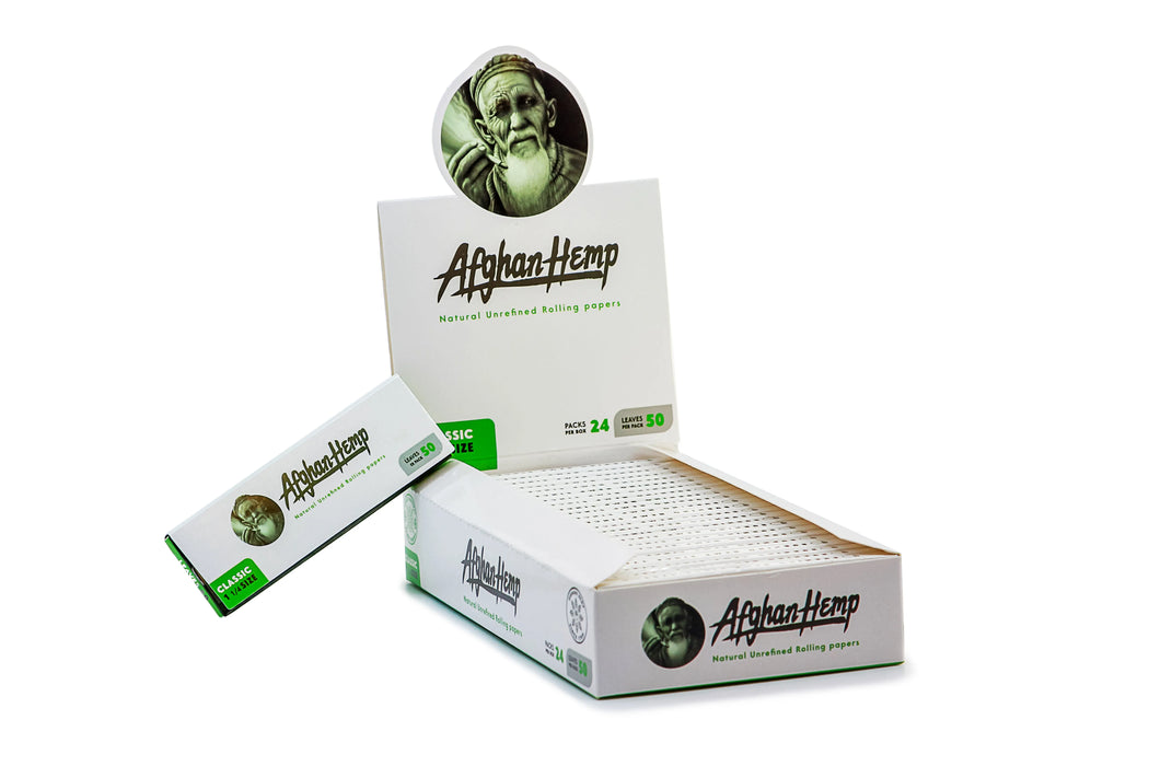Afghan Hemp Rolling Paper Booklet - King size