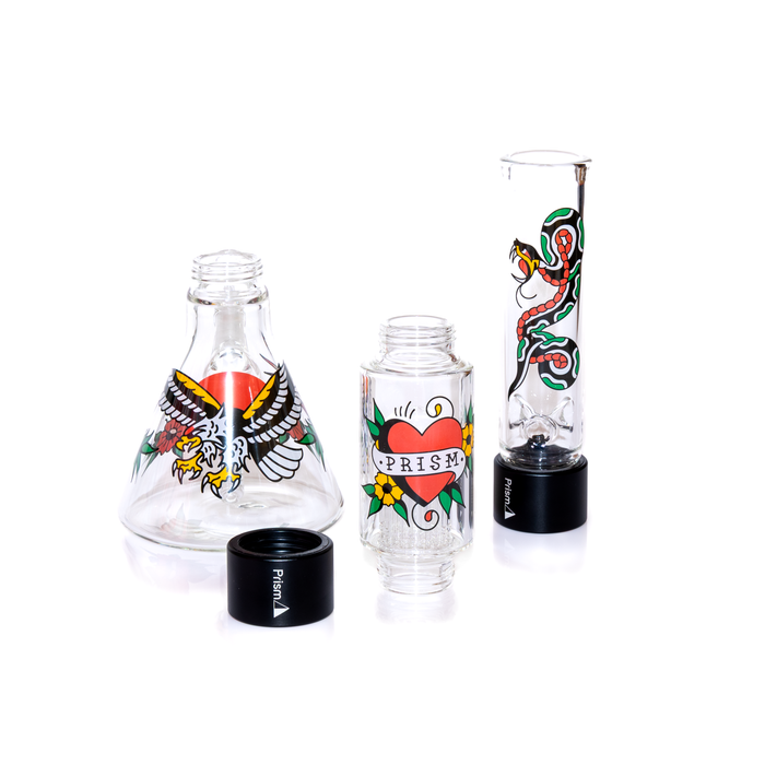 Inked Beaker Double Stack