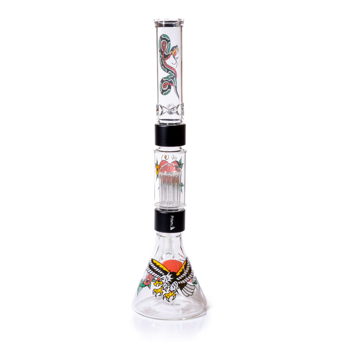 Inked Beaker Double Stack