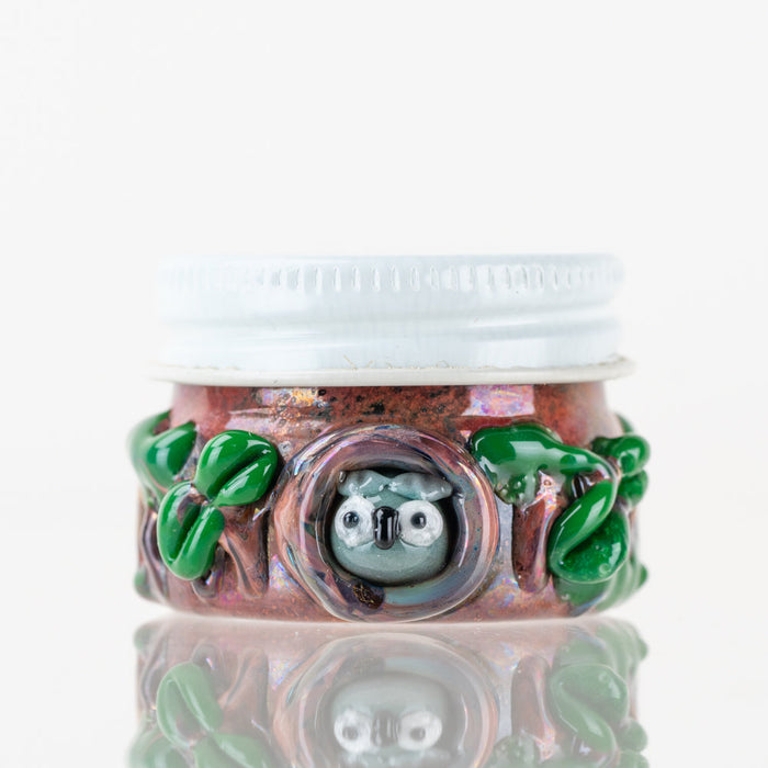Empire Glassworks “Hootie’s Forest” Terp Jar – 1½″ Diameter – US-Made