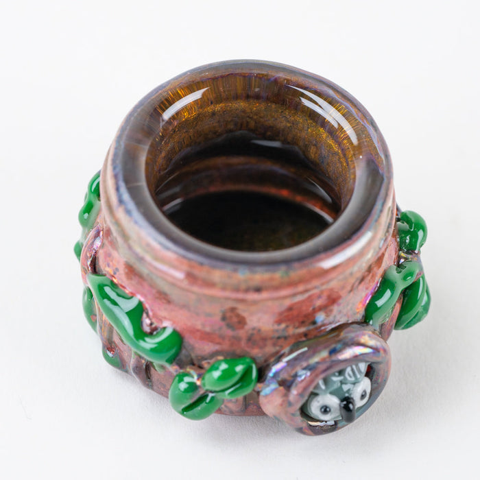 Empire Glassworks “Hootie’s Forest” Terp Jar – 1½″ Diameter – US-Made