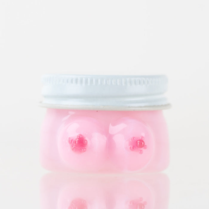 Empire Glassworks “Boobies” Terp Jar – 1½″ Diameter – US-Made