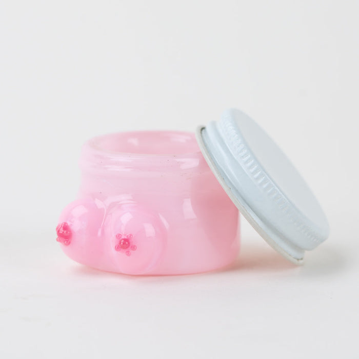 Empire Glassworks “Boobies” Terp Jar – 1½″ Diameter – US-Made