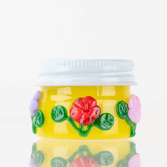 Empire Glassworks “Sunshine Garden” Terp Jar – 1½″ Diameter – US-Made