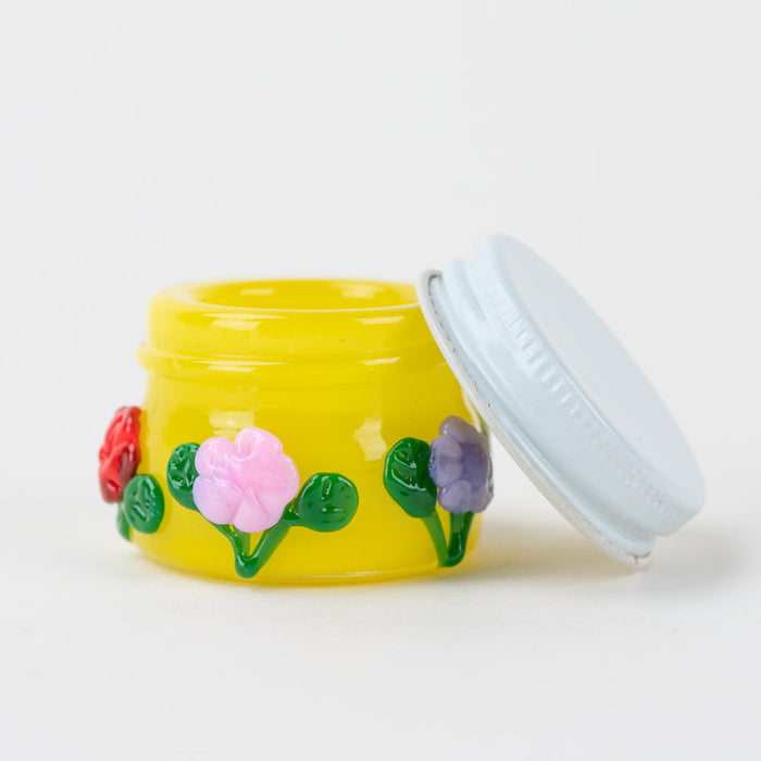 Empire Glassworks “Sunshine Garden” Terp Jar – 1½″ Diameter – US-Made