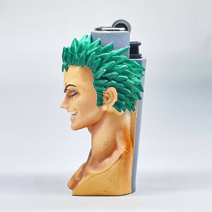 ONE PIECE Zoro Character 3D Lighter Case for Mini Clipper Lighter