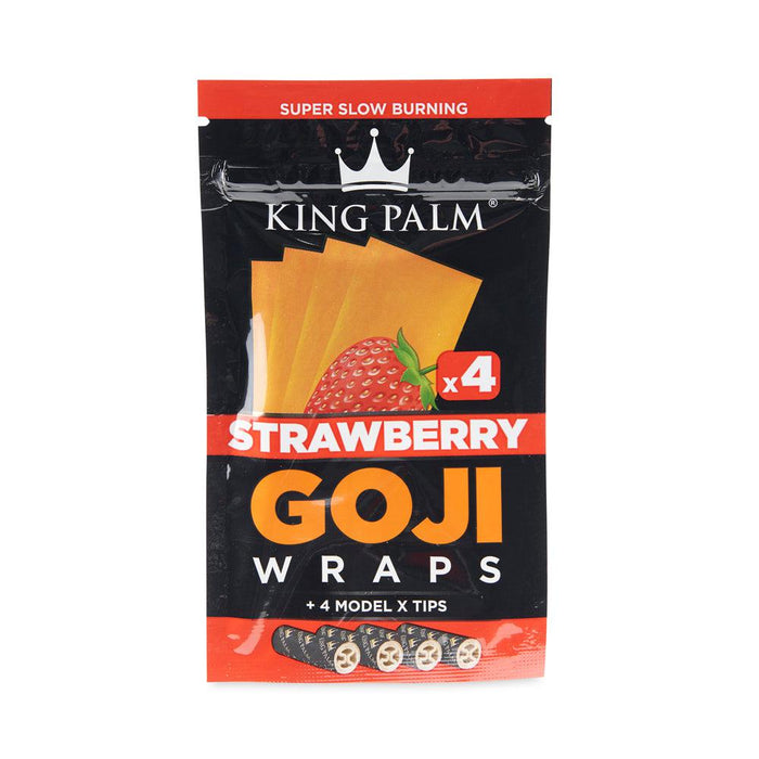 King Palm 4pk Goji Wraps 15ct Display