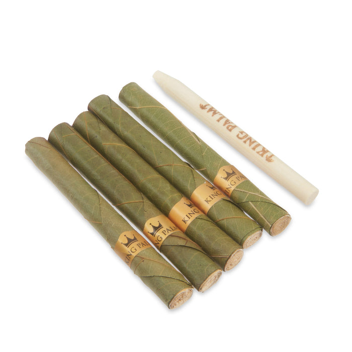 King Palm 5pk Mini Flavored Leaf Tubes – 15ct Display