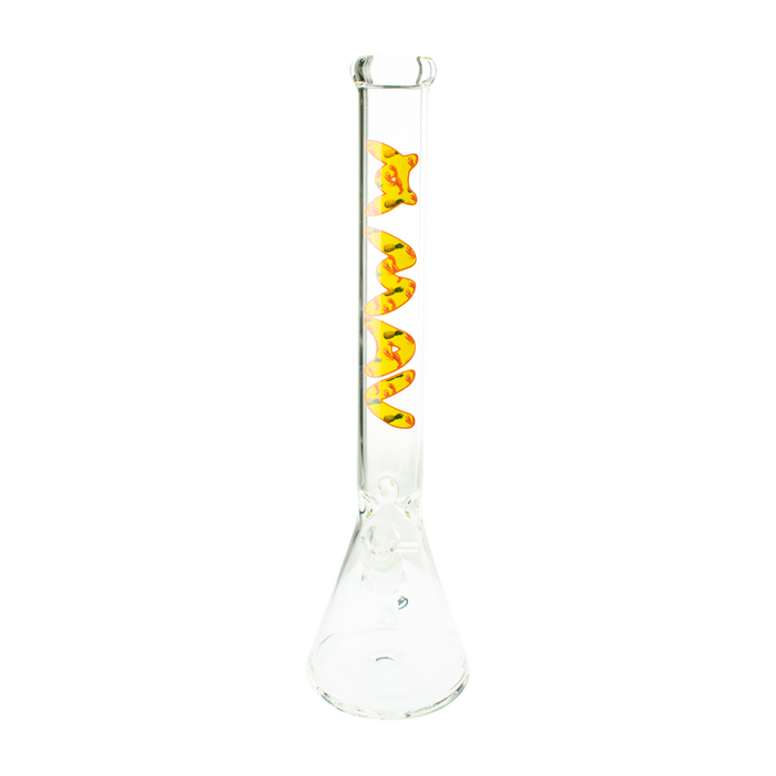 18" Top City Rhode Island Lobster and Pineapple Beaker Bong