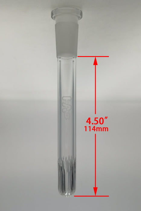 TAG - 18/14MM Closed End Rounded Super Slit Showerhead Downstem