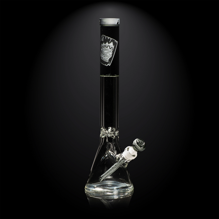 Cursed Saint Card 16" Beaker Bong