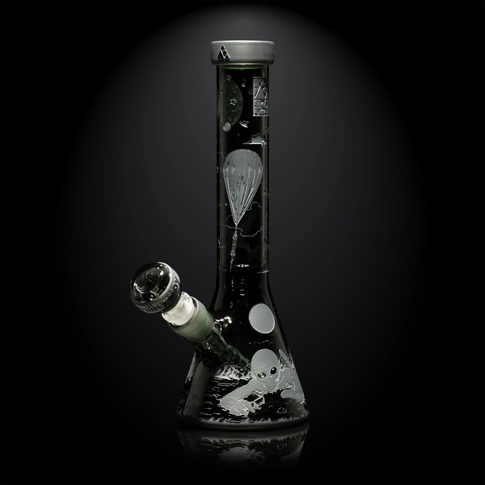 Roswell 1947 10.5" Beaker Bong