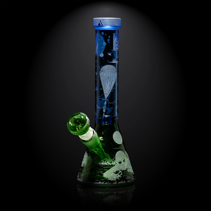 Roswell 1947 10.5" Beaker Bong