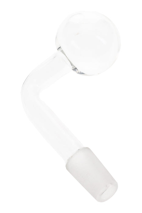Clear Glass 14.5 mm Male Oil Burner Attachment – US-Made