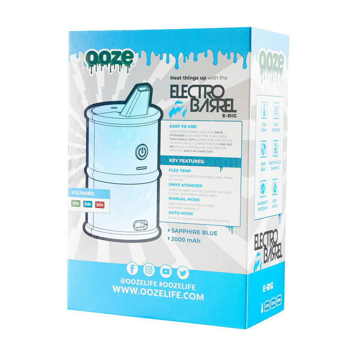 Ooze Electro Barrel E-Rig – C-Core 2000 mAh