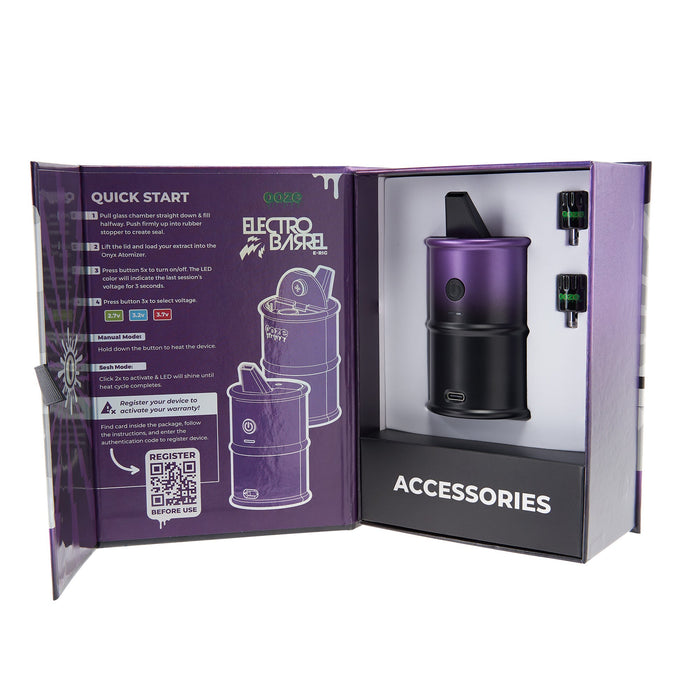 Ooze Electro Barrel E-Rig – C-Core 2000 mAh