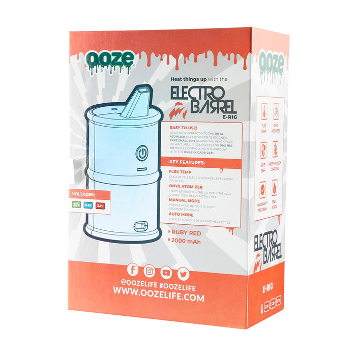Ooze Electro Barrel E-Rig – C-Core 2000 mAh