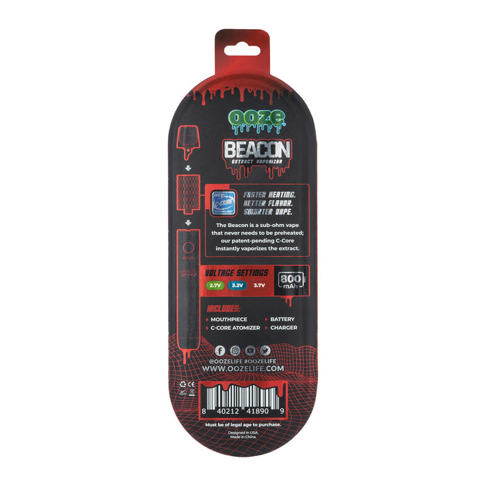 Ooze Beacon Extract Vaporizer – C-Core 800 mAh