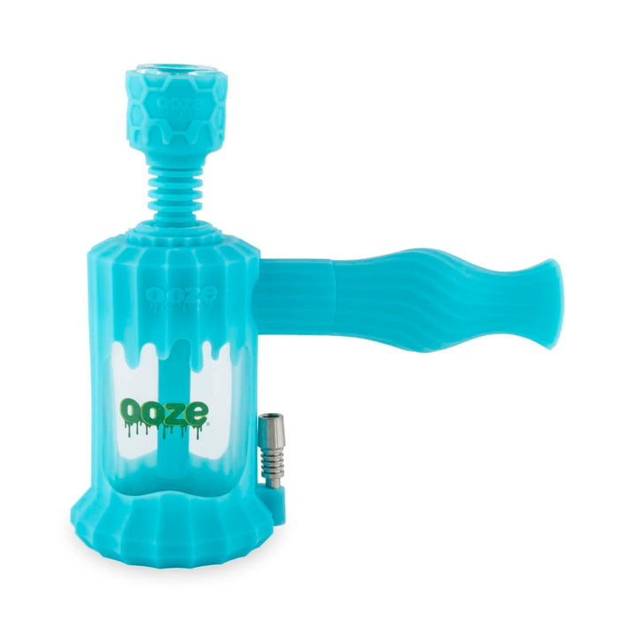 Ooze Clobb 4-in-1 Hybrid Silicone & Glass Water Pipe