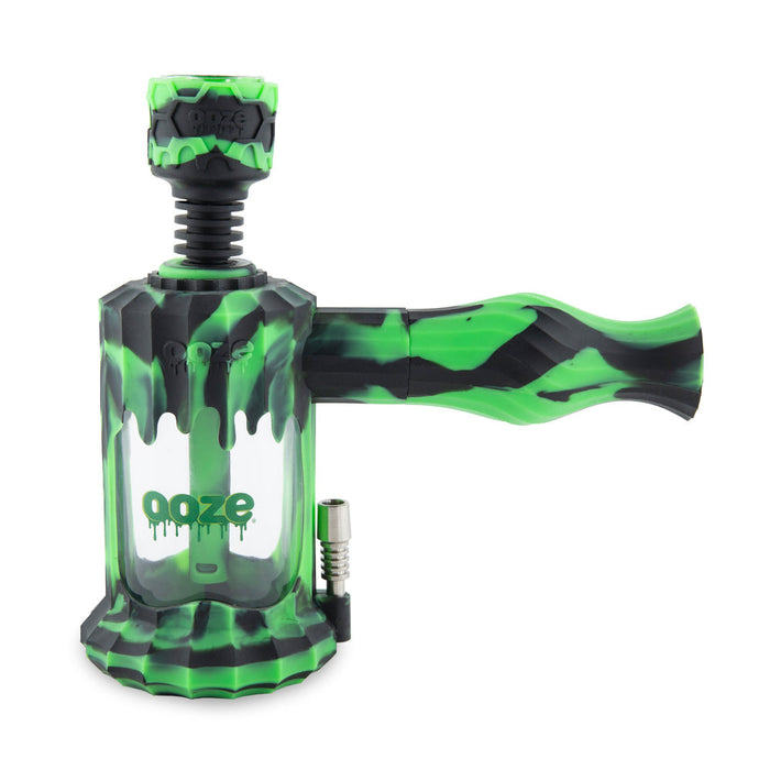 Ooze Clobb 4-in-1 Hybrid Silicone & Glass Water Pipe