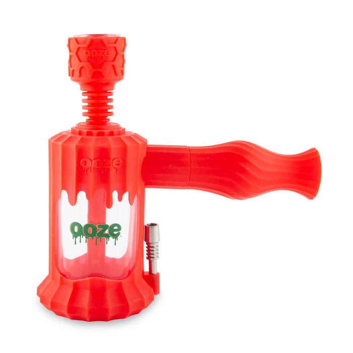 Ooze Clobb 4-in-1 Hybrid Silicone & Glass Water Pipe