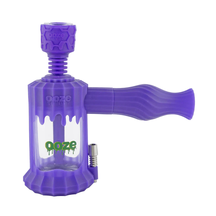 Ooze Clobb 4-in-1 Hybrid Silicone & Glass Water Pipe