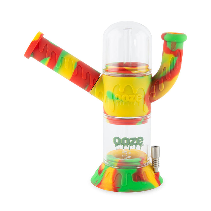 Ooze Cranium 4-in-1 Hybrid Silicone & Glass Water Pipe