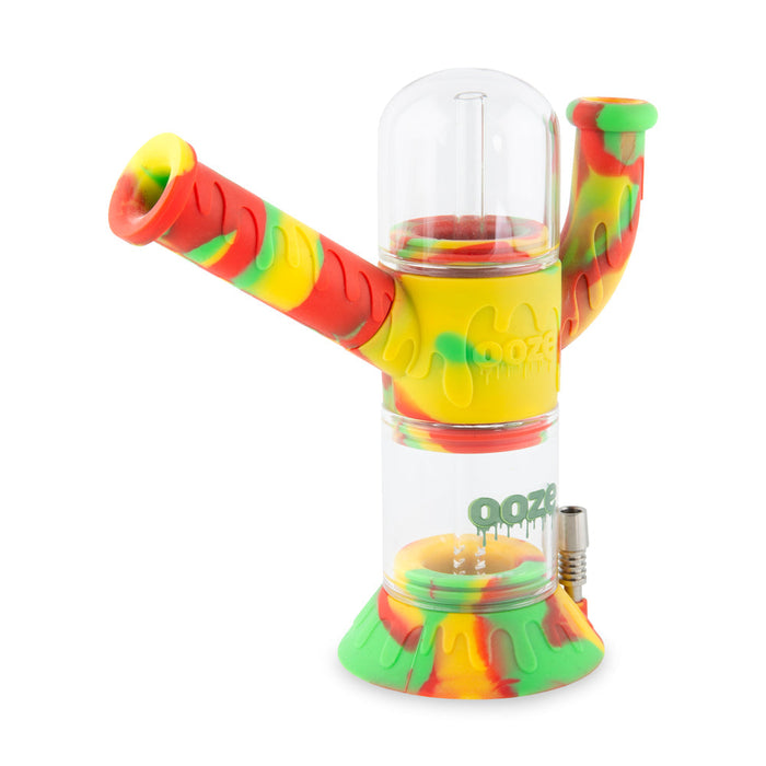 Ooze Cranium 4-in-1 Hybrid Silicone & Glass Water Pipe