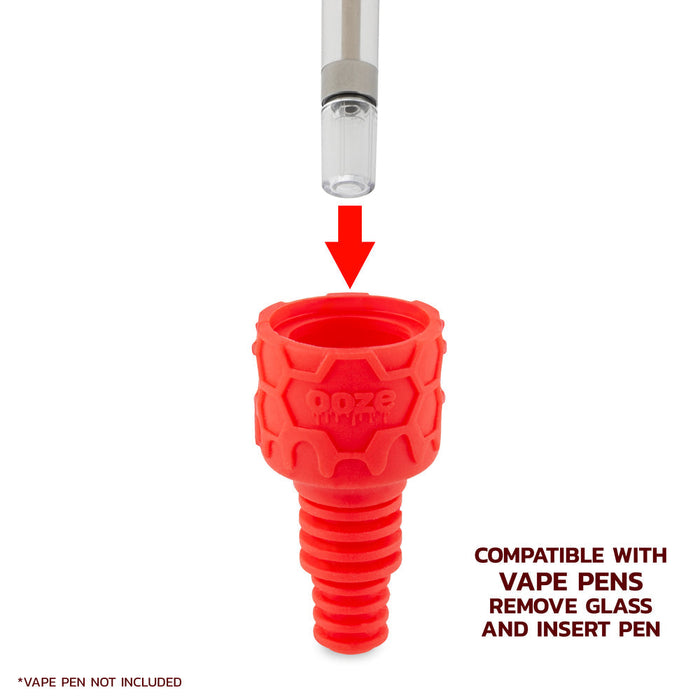 Ooze Ozone 4-in-1 Hybrid Silicone & Glass Water Pipe