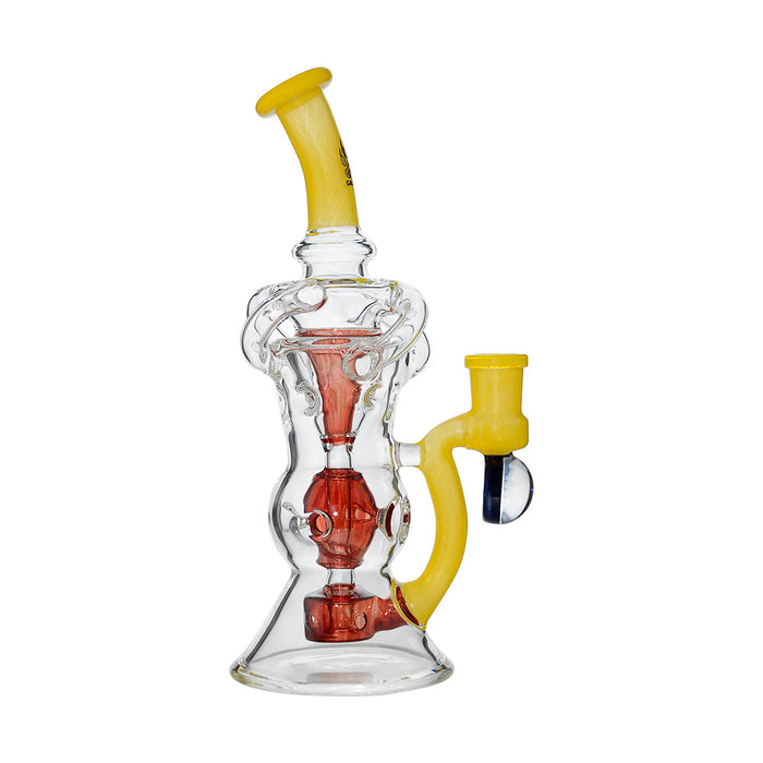 Calibear Ttriple Arm Swiss Fab Incycler Dab Rig W/ Marble