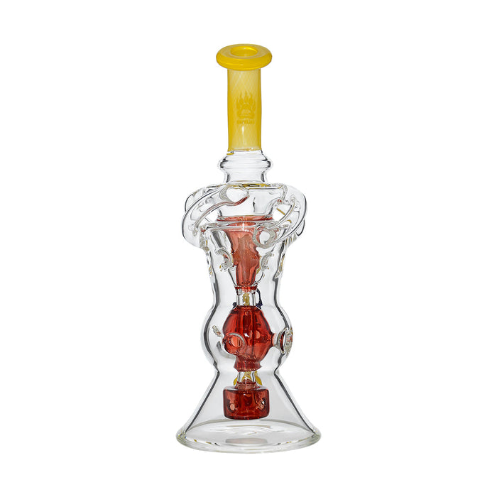 Calibear Ttriple Arm Swiss Fab Incycler Dab Rig W/ Marble