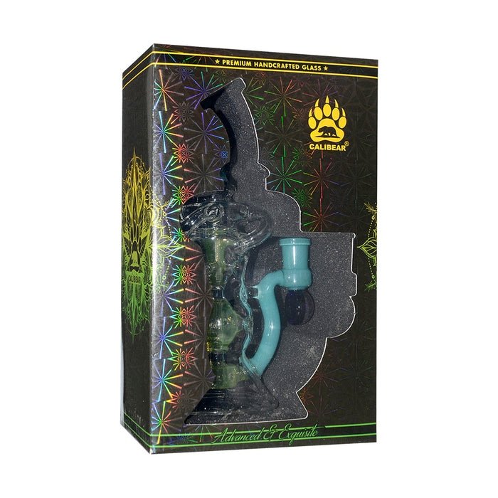 Calibear Ttriple Arm Swiss Fab Incycler Dab Rig W/ Marble