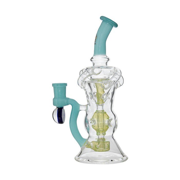 Calibear Ttriple Arm Swiss Fab Incycler Dab Rig W/ Marble